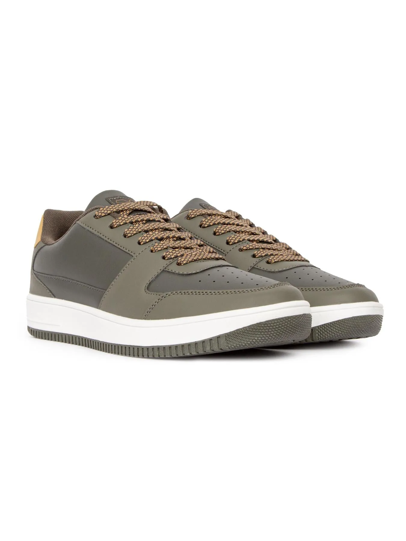 Mens  Toribio Trainers Olive